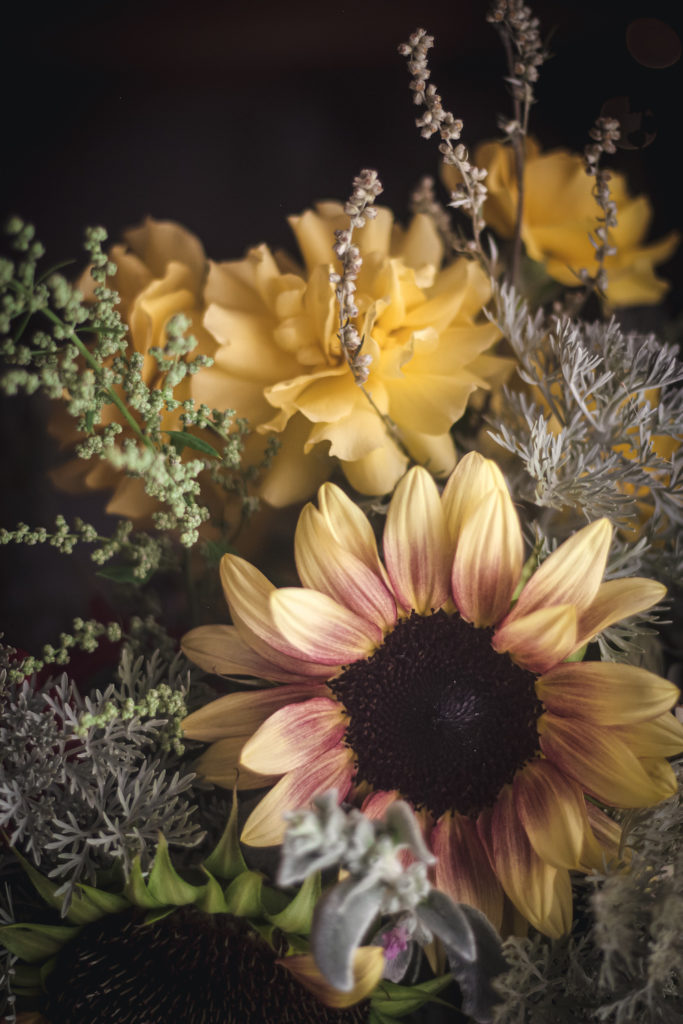 sunflower arrangement 