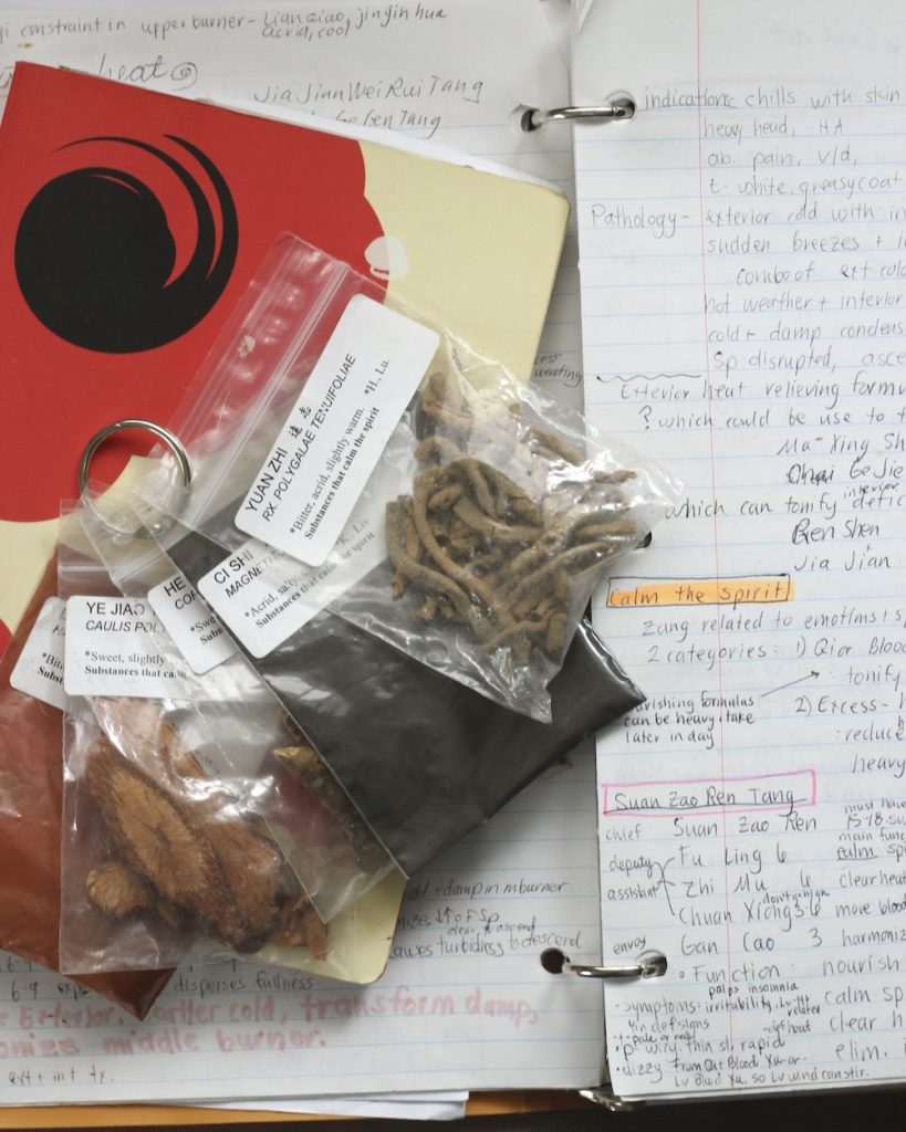chinense herbs and notes