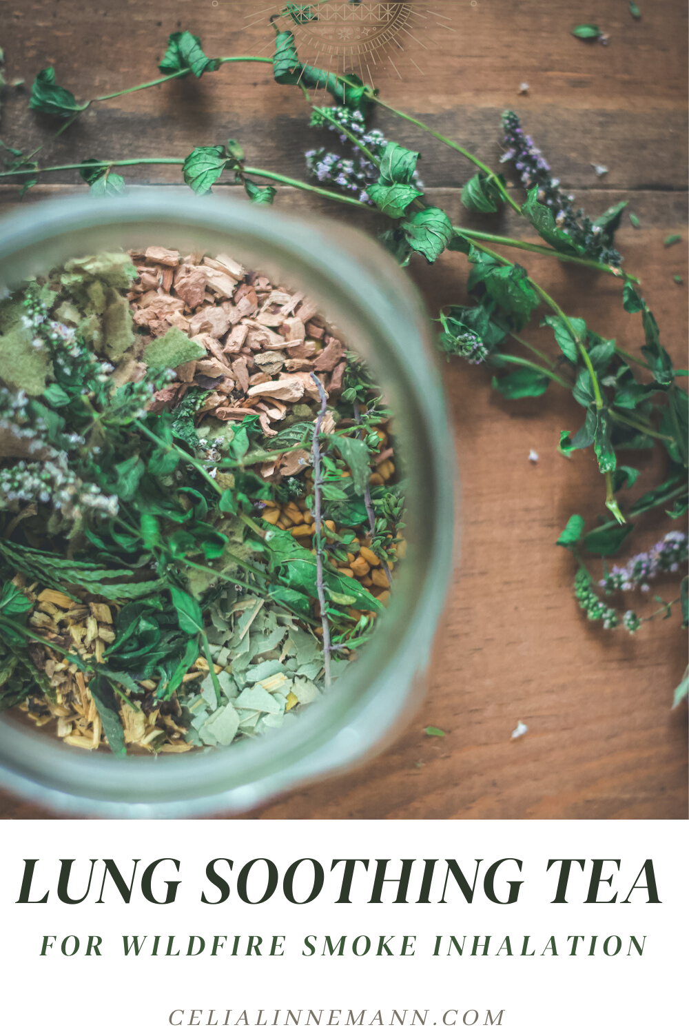 Lung Soothing Herbs for Wildfire Smoke Inhalation