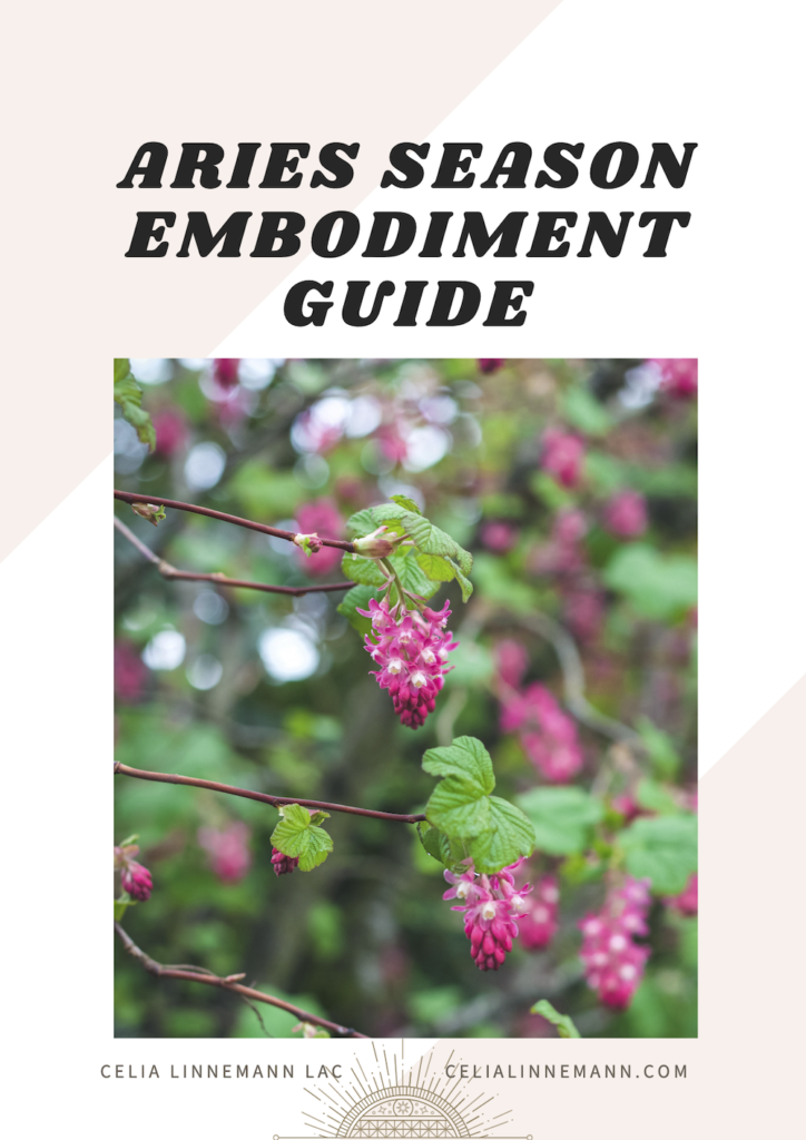 aries season embodiment guide